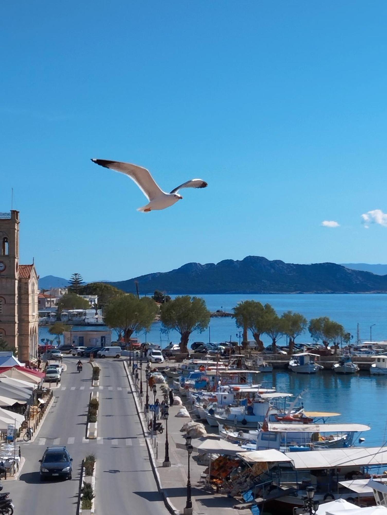 Aegina Port Apt 2-Διαμέρισμα Στο Λιμάνι Της Αίγινας 2 Esterno foto